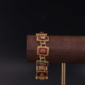 Pre-loved vintage temperament, luxury, exquisite vintage factory wholesale fashion pattern enamel bracelet women